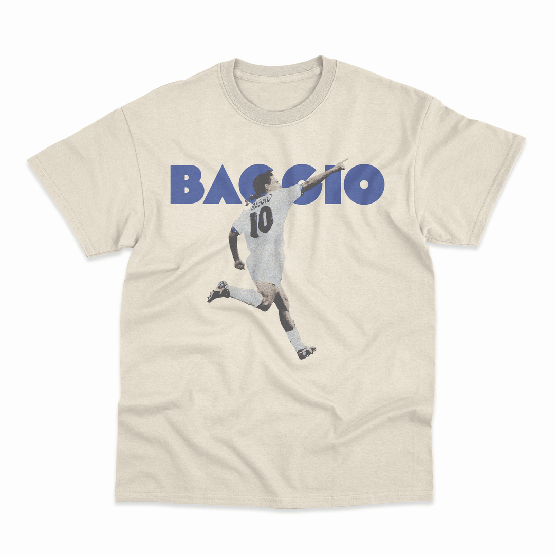 Il Divin Codino - Roberto Baggio (O.G.) Distressed Unisex Oversized T-Shirt