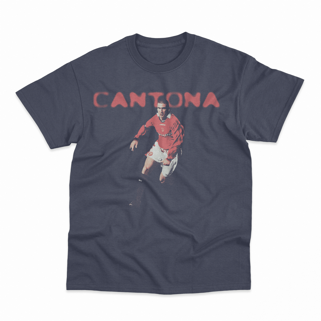 King Eric - Eric Cantona (O.G.) Distressed Unisex Oversized T-Shirt