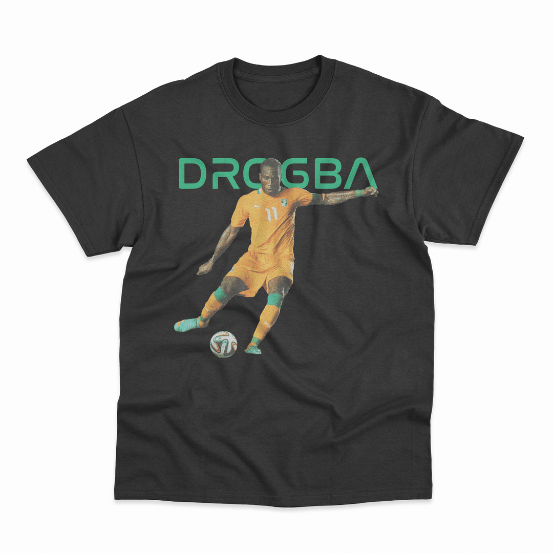 The African King - Didier Drogba (O.G.) Distressed Unisex Oversized T-Shirt