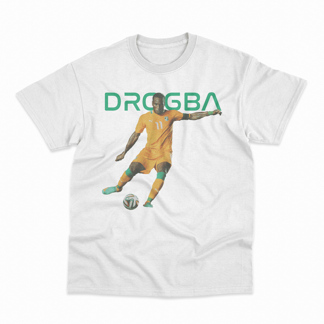 The African King - Didier Drogba (O.G.) Distressed Unisex Oversized T-Shirt