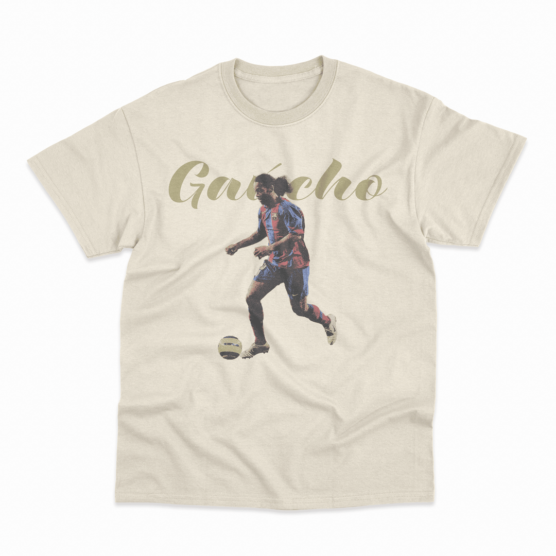 Dinho - Ronaldinho Gaucho Distressed Unisex Oversized T-Shirt