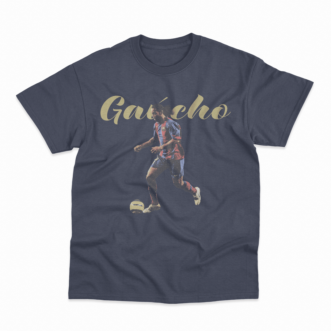 Dinho - Ronaldinho Gaucho Distressed Unisex Oversized T-Shirt