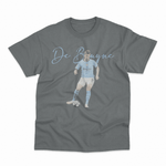 Load image into Gallery viewer, The Ginger Pele - Kevin De Bruyne Distressed Unisex Oversized T-Shirt
