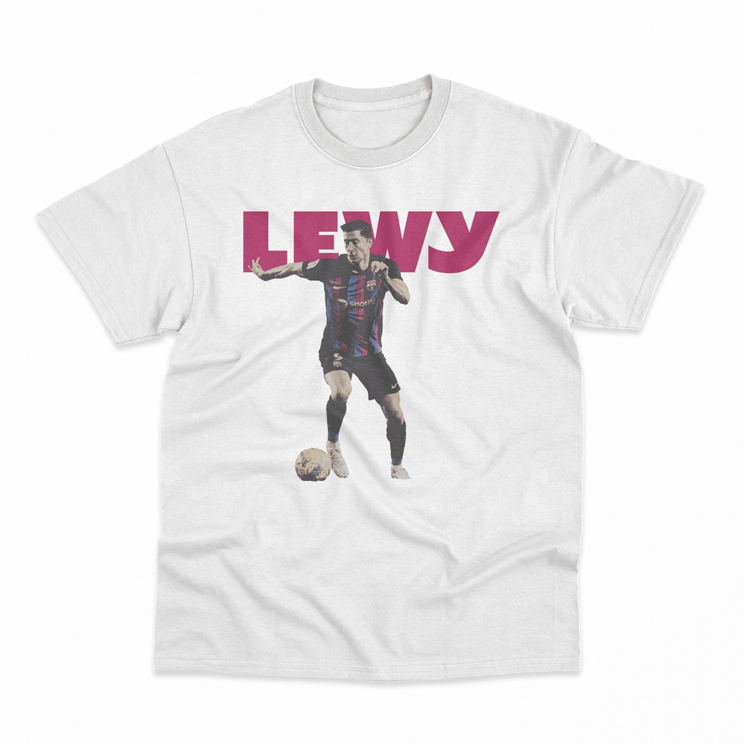 The Body - Robert Lewandowski Distressed Unisex Oversized T-Shirt