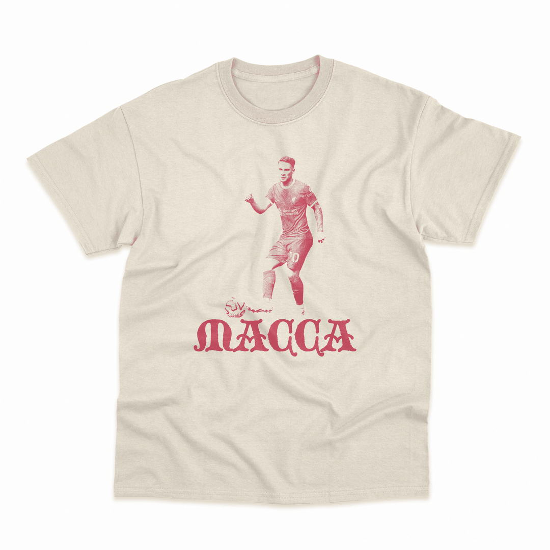 Macca - Alexis Mac Allister Distressed Unisex Oversized T-Shirt