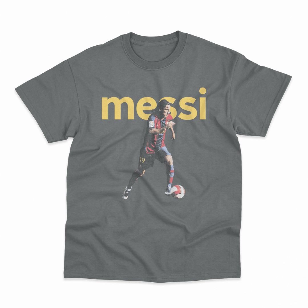 Leo - Lionel Messi Distressed Unisex Oversized T-Shirt