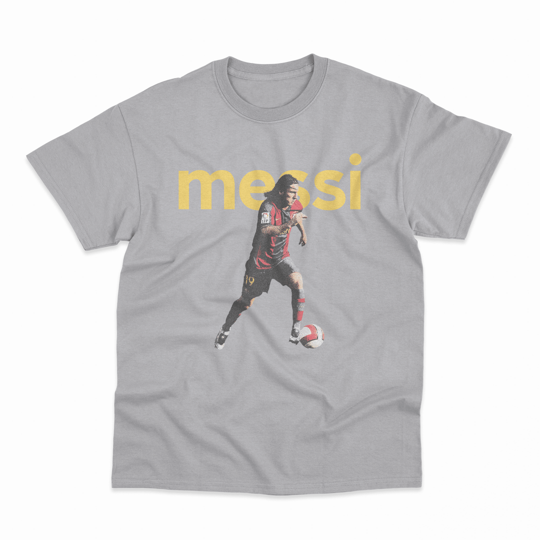 Leo - Lionel Messi Distressed Unisex Oversized T-Shirt