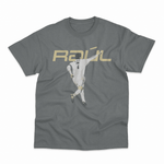 Load image into Gallery viewer, El Angel de Madrid - Raul Gonzalez Distressed Unisex Oversized T-Shirt
