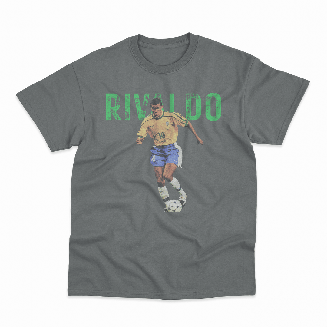 Rivo - Rivaldo Distressed Unisex Oversized T-Shirt