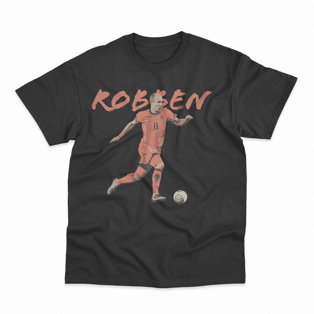 Man Of Glass - Arjen Robben (O.G.) Distressed Unisex Oversized T-Shirt