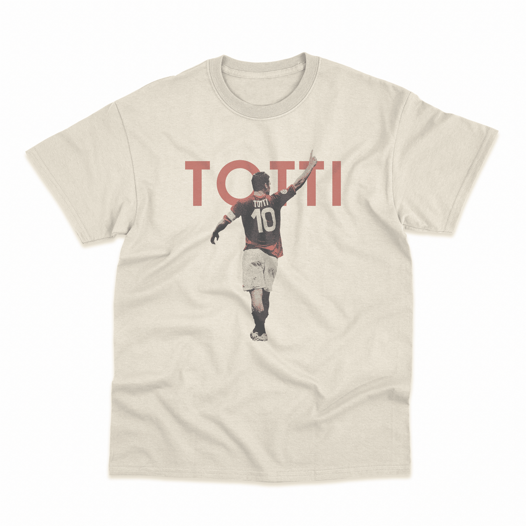 L'Ottavo Re di Roma - Francesco Totti Distressed Unisex Oversized T-Shirt