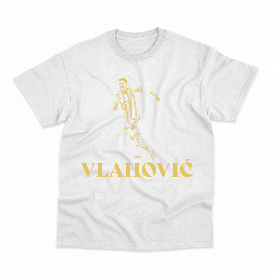 Duci - Dušan Vlahović Distressed Unisex Oversized T-Shirt