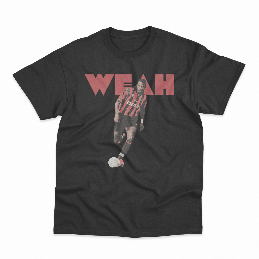 King George - George Weah Distressed Unisex Oversized T-Shirt