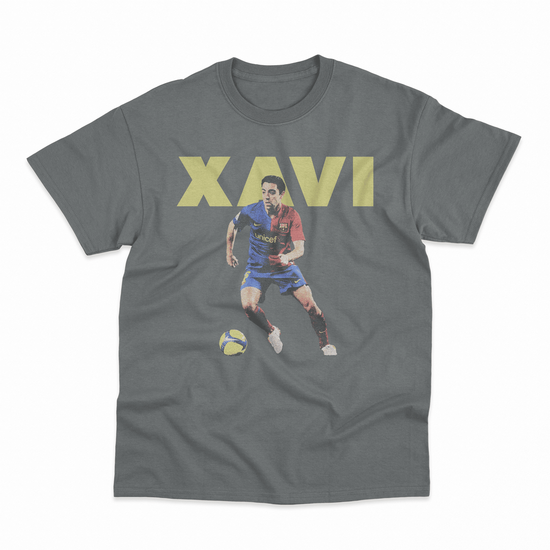 The Puppet Master - Xavi Hernandez Distressed Unisex Oversized T-Shirt