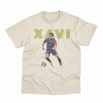 Load image into Gallery viewer, The Puppet Master - Xavi Hernandez Distressed Unisex Oversized T-Shirt
