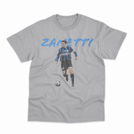 Load image into Gallery viewer, El Tractor - Javier Zanetti Distressed Unisex Oversized T-Shirt
