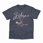 Load image into Gallery viewer, Zizou - Zinedine Zidane Distressed Unisex Oversized T-Shirt
