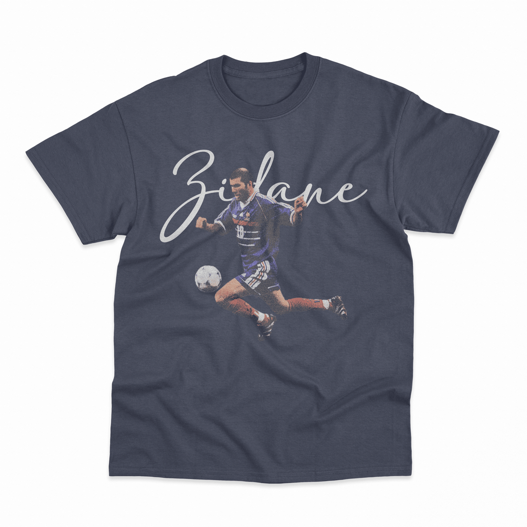 Zizou - Zinedine Zidane Distressed Unisex Oversized T-Shirt