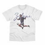 Load image into Gallery viewer, Zizou - Zinedine Zidane Distressed Unisex Oversized T-Shirt
