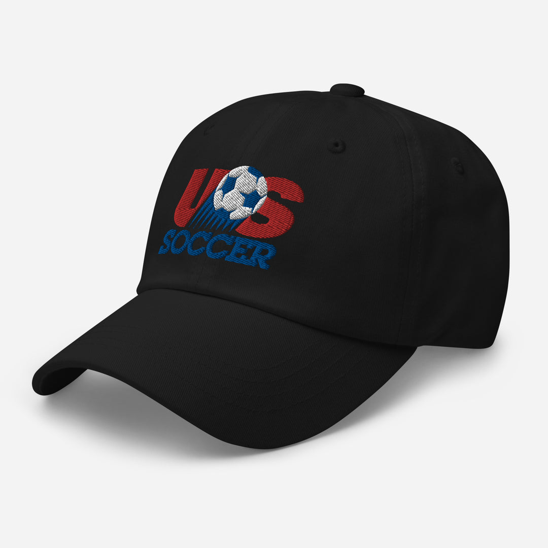 Vintage US Soccer | Adult Low-Profile Cotton Twill Dad Cap