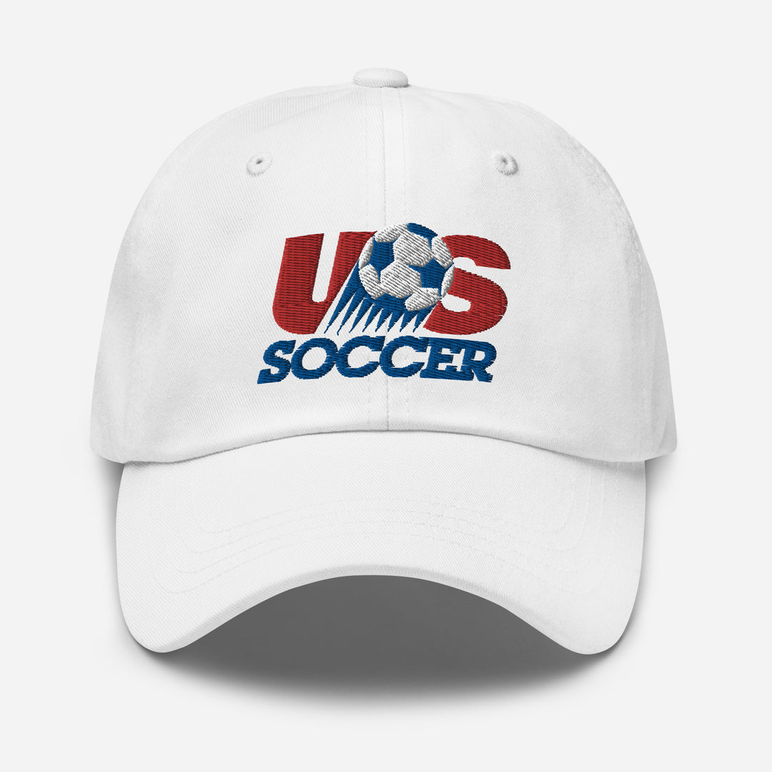 Vintage US Soccer | Adult Low-Profile Cotton Twill Dad Cap