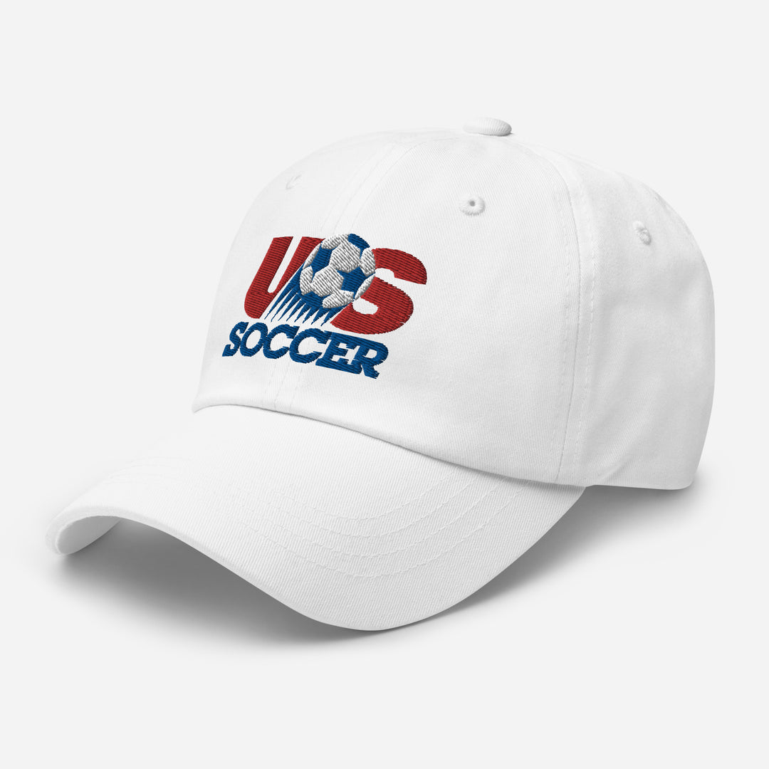 Vintage US Soccer | Adult Low-Profile Cotton Twill Dad Cap